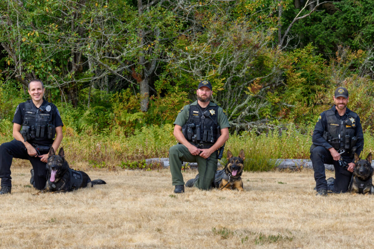 K9 Officers and their partners - Photo courtesy of Snohomish County K9 Foundation