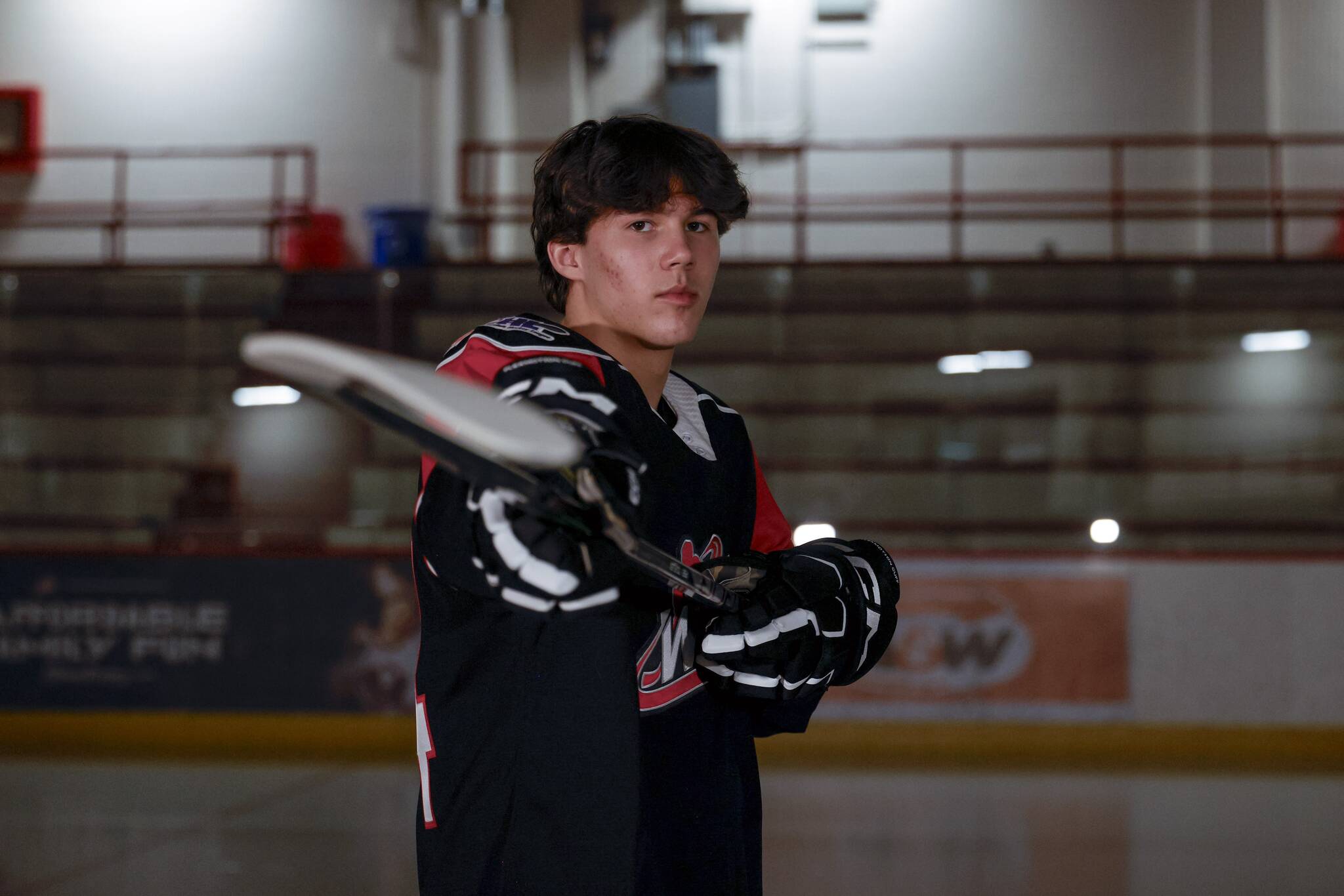 Defenseman Landon DuPont, who the Everett Silvertips selected first overall in Thursday’s WHL prospects draft, is considered a generational talent. (Photo courtesy of the WHL)