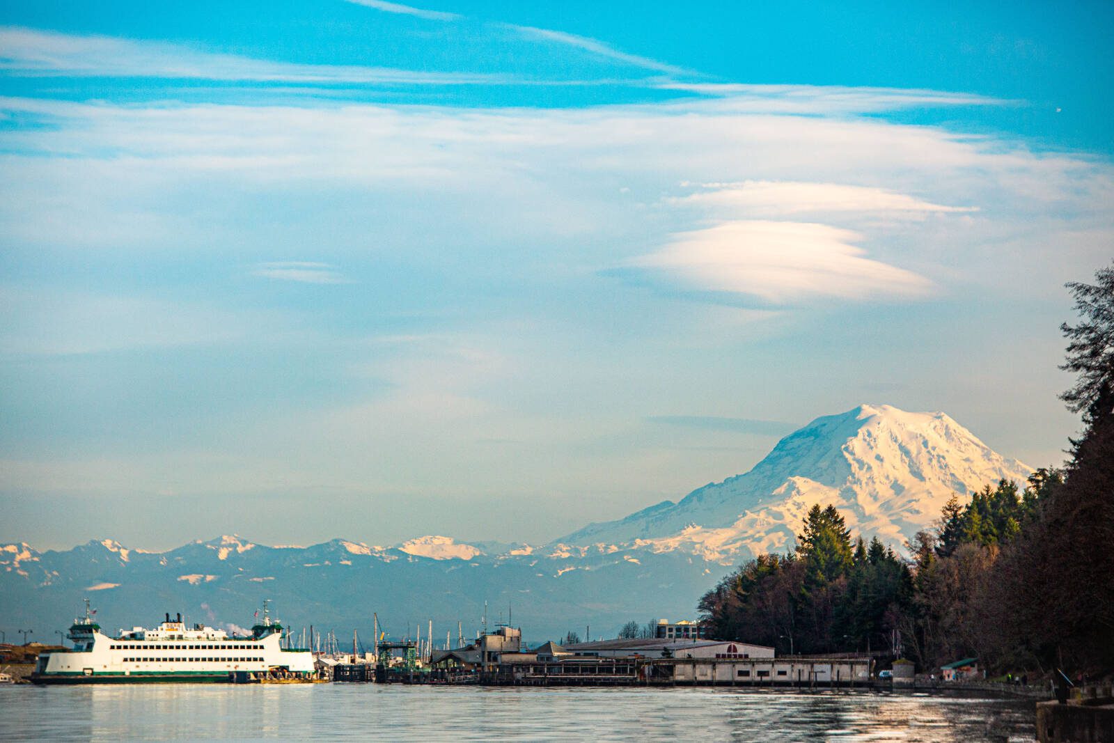 Mt. Rainier, in Washington state, is the subject of an exhibition at Washington State History Museum, The Mountain Was Out.