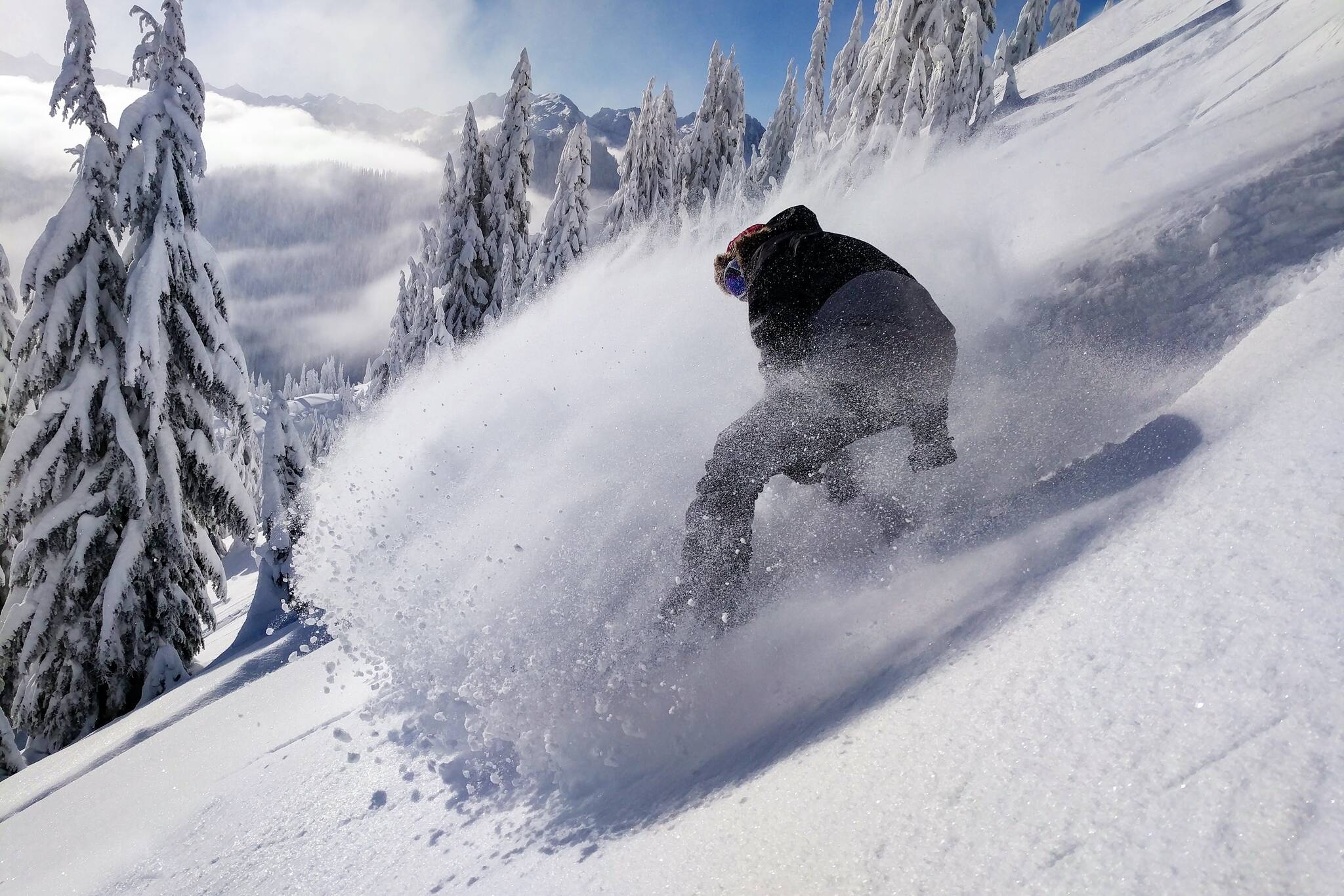 Mountains in the Spokane area are eying opening day as they start piling up snow.