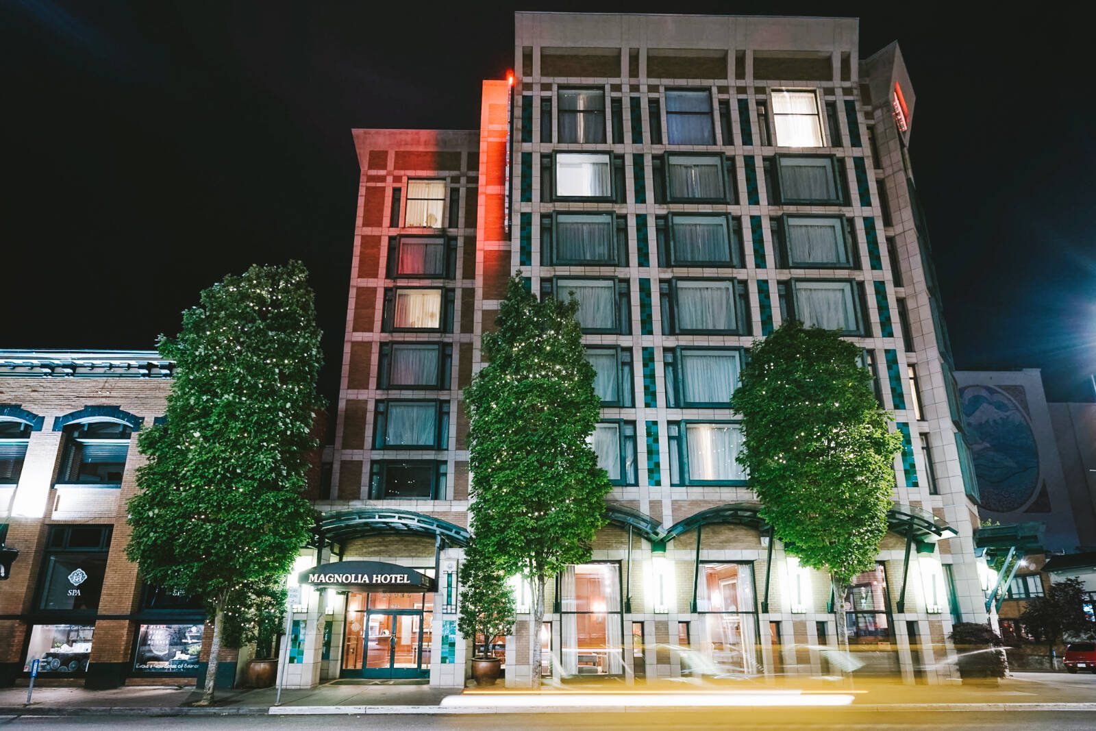 The award-winning and locally owned Magnolia Hotel is perfectly located for those wanting to enjoy downtown Victoria. Courtesy The Magnolia Hotel