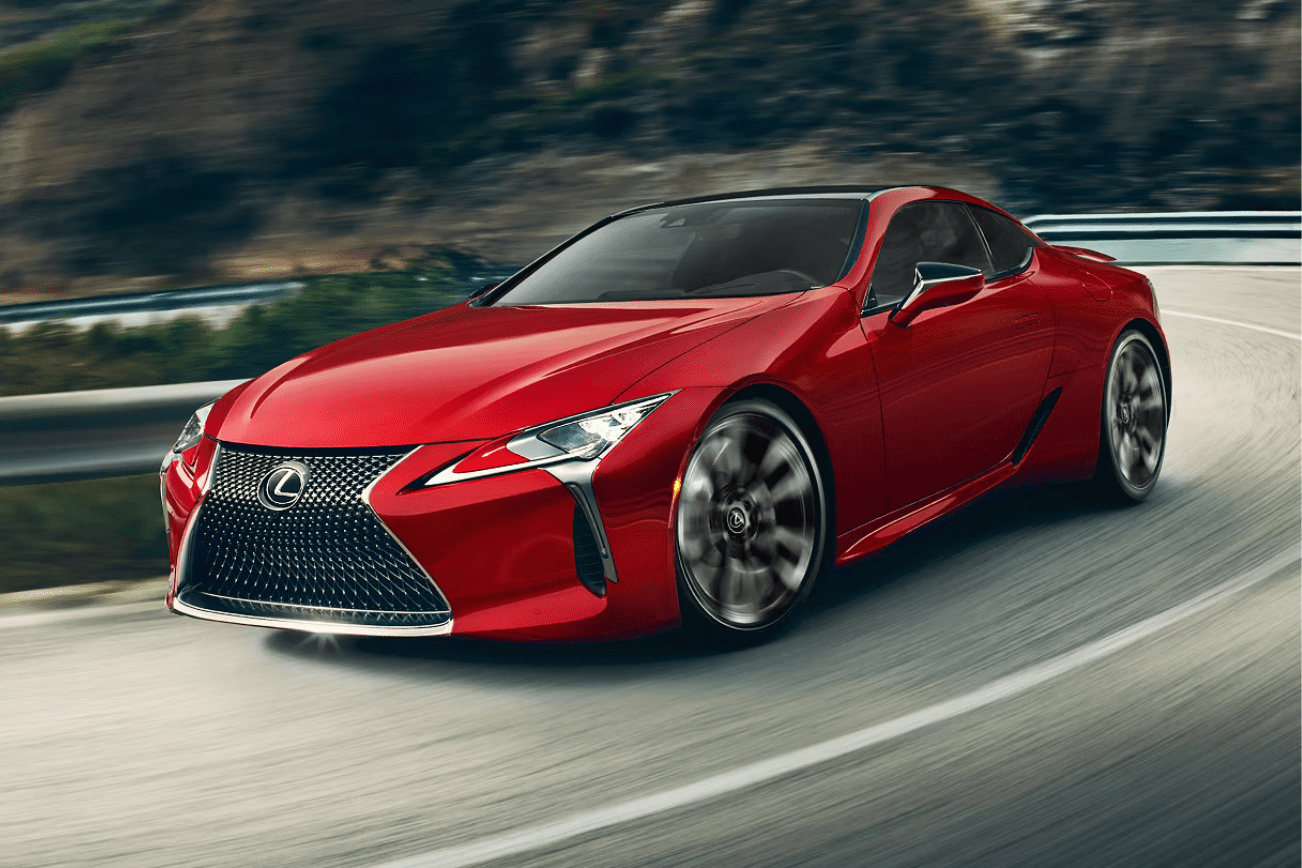 LC 500 Coupe photo provided by Lexus Newsroom.