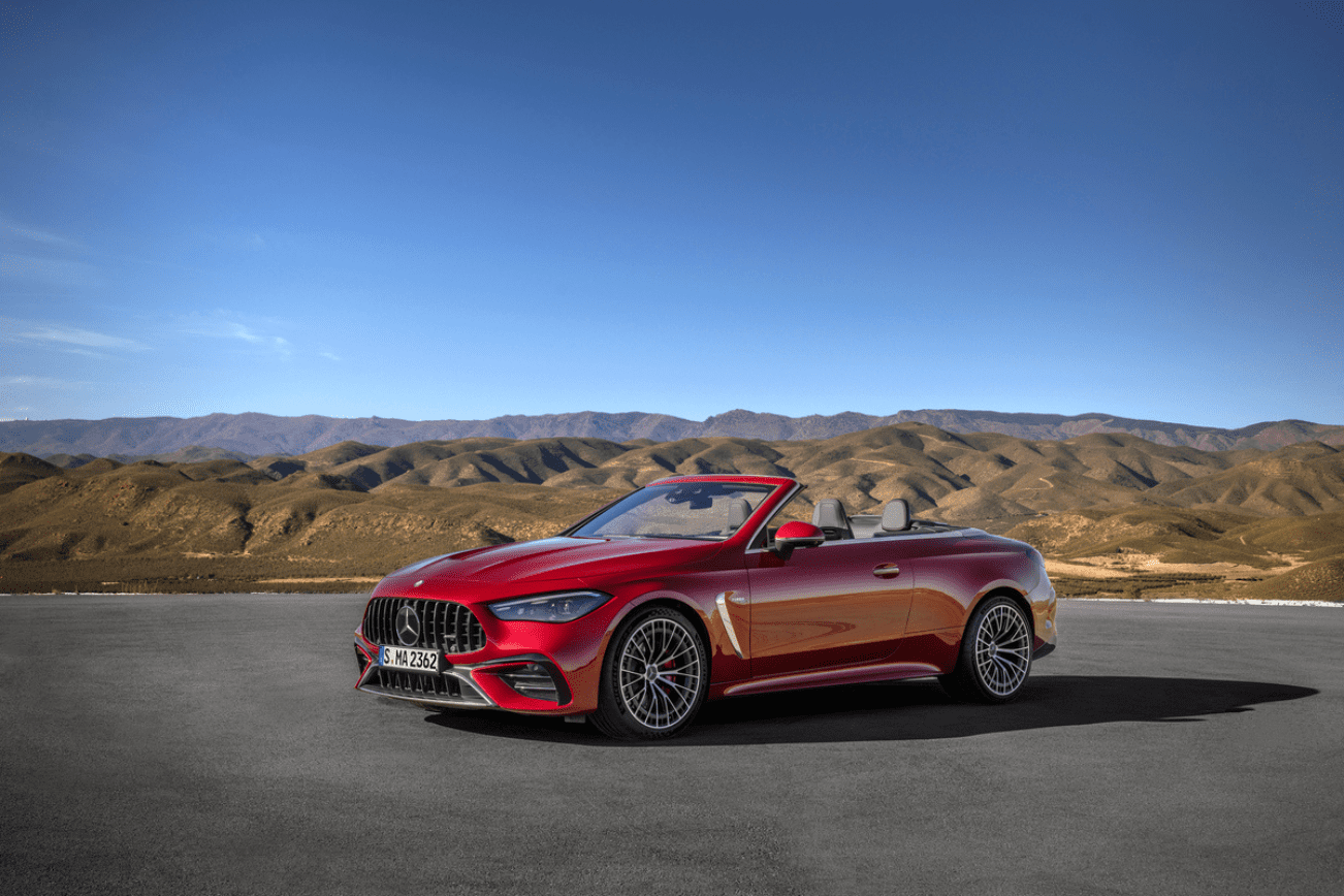 2024 Mercedes-Benz CLE 300 Cabriolet (Photo provided by Mercedes-Benz).