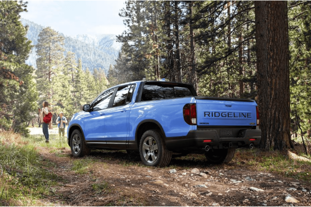 Honda Ridgeline TrailSport photo provided by Honda Newsroom